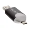 InLine USB3.0 dvikortų skaitytuvas, USB A ir Micro-USB 2.0, SDXC ir microSDXC
