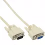 InLine VGA kabelis 15HD kištukas / lizdas smėlio spalvos 10 m