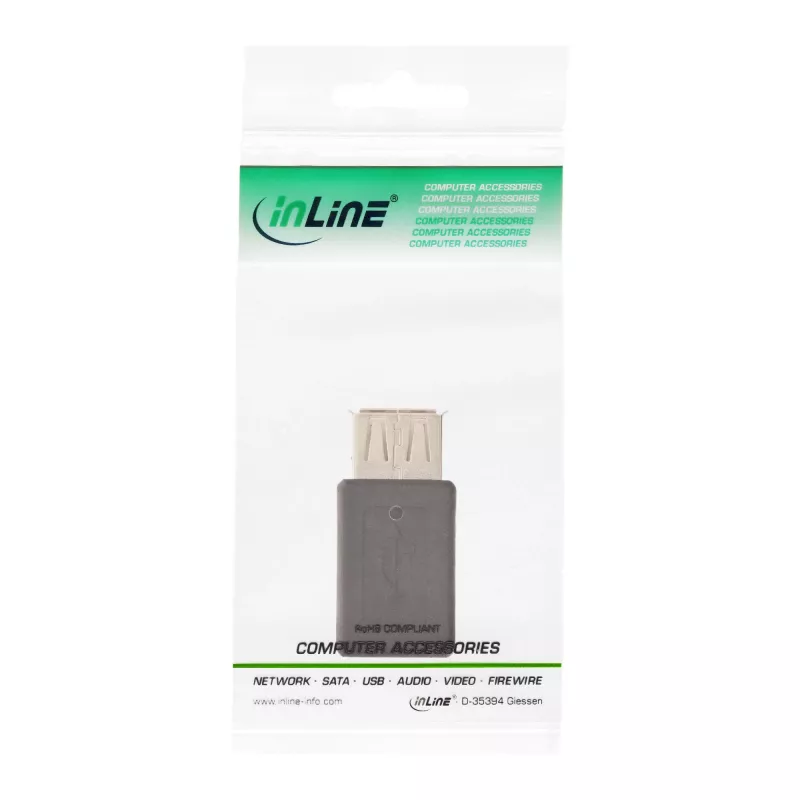 Adapteris InLine 31613 USB A (motina) į Micro-USB B (motina)