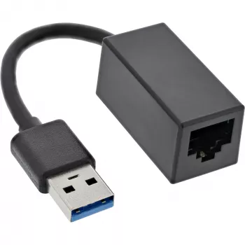 InLine USB 3.2 Gigabit Ethernet tinklo adapterio laidas, USB-A