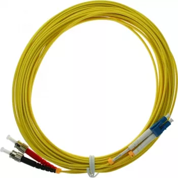 InLine šviesolaidinis dvipusis kabelis LC/ST 9/125µm OS2 10m