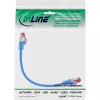 InLine Patch Laidas S/FTP PiMF Cat.6 250MHz PVC varis mėlynas 0,3m