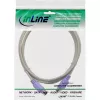 InLine PS/2 kabelis vyriškas / vyriškas pilkas su violetiniu kištuku 2 m