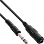 InLine Jack ilginimo kabelis 6,3 mm stereo kištukas/lizdas 5 m 99935A