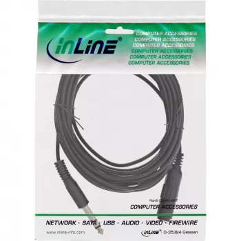 InLine Jack ilginimo kabelis 6,3 mm stereo kištukas/lizdas 5 m 99935A