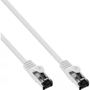 InLine Patch laidas, S/FTP (PiMf), Cat.8.1, 2000MHz, halogen-free, baltas, 3m