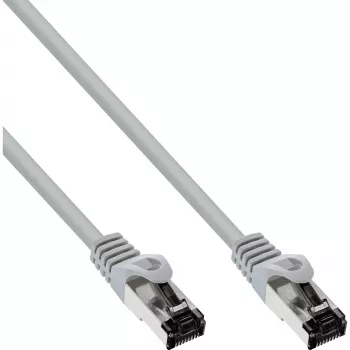 InLine Patch laidas, S/FTP (PiMf), Cat.8.1, 2000MHz, halogen-free, pilkas, 7,5m