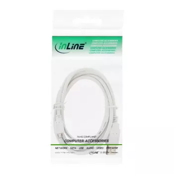 InLine Micro USB 2.0 kabelis USB Type A kištukas / Micro-B kištukas, baltas, 0,5 m