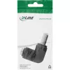 DC adapter InLine 5,5×2,5 mm kampinis kištukas patinas–patelė, 5 V įėjimas, vidaus naudojimui, juoda
