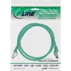 InLine Patch kabelis, S/FTP (PiMf), Cat.8.1, 2000MHz, halogen-free, žalias, 0,5m