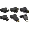 InLine HDMI į DVI adapteris HDMI kištukas / 24+1 lizdas 180° kampu, auksuoti kontaktai