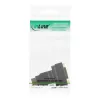 InLine HDMI į DVI adapteris HDMI kištukas / 24+1 lizdas 180° kampu, auksuoti kontaktai