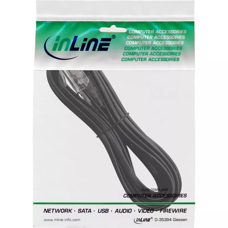 InLine ISDN kabelis RJ45 kištukas / kištukas 8P4C 10m
