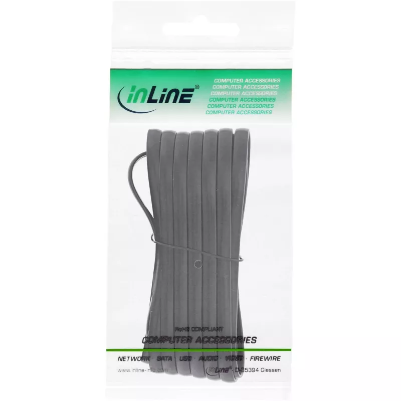 InLine modulinis RJ12 6P6C kištukas / lizdas 10m