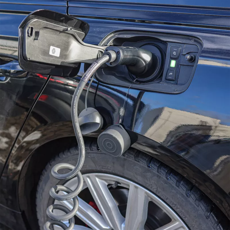 InLine EV spiralinis automobilio įkrovimo kabelis 22kW Type2, trifazis, 7.5m