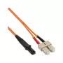InLine Fiber Optinis Dvikryptis Laidas MTRJ/SC 50/125µm OM2 5m