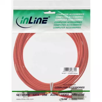 InLine Fiber Optinis Dviejų Gyslų Laidas SC/ST 50/125µm OM2 15m