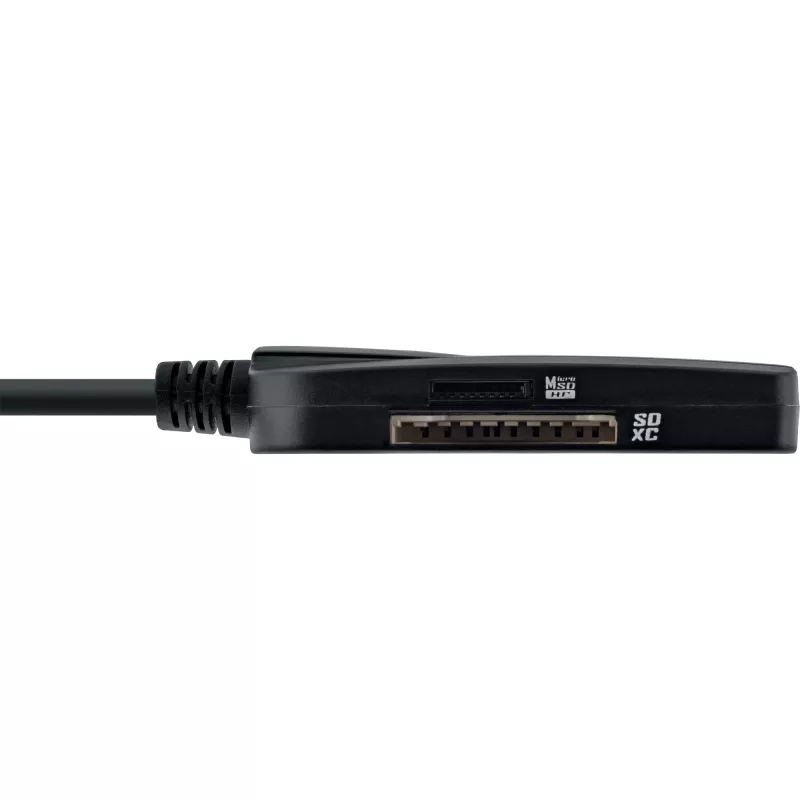 InLine kortelių skaitytuvas USB 3.1 USB-C, SD/SDHC/SDXC, microSD, suderinamas su UHS-II
