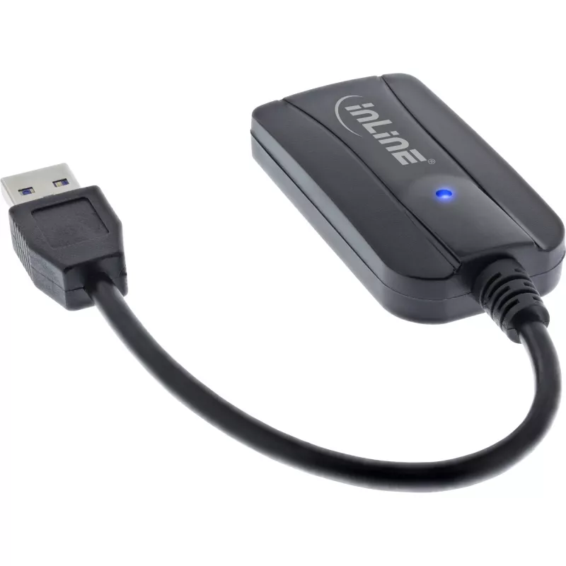 InLine kortelių skaitytuvas USB 3.1 USB-A, SD/SDHC/SDXC, microSD, UHS-II suderinamas