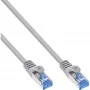 InLine Patch laidas, Cat.6A, S/FTP, TPE lankstus, pilkas, 40 m