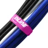 InLine® kabelių raiščiai su lipnia juostele 20 x 200 mm, 10 vnt., rožiniai