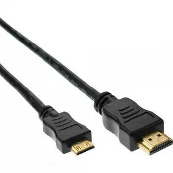 InLine HDMI mini laidas, High Speed HDMI, AM/CM, auksuoti kontaktai, 1,5 m