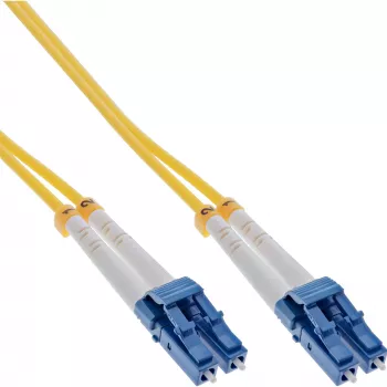 InLine 88656J šviesolaidinis dvigubas laidas LC/LC 9/125µm OS2 3m