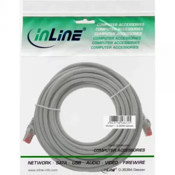 InLine Patch Laidas S/FTP PiMF Cat.6 250MHz PVC CCA mėlynas 7,5m