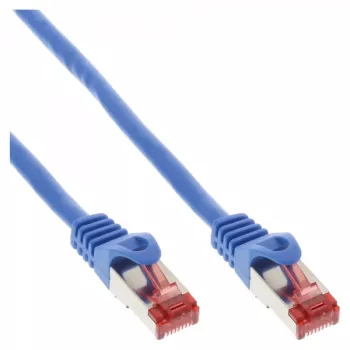 InLine Patch Laidas S/FTP PiMF Cat.6 250MHz PVC CCA mėlynas 5m