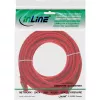 InLine Patch Laidas S/FTP PiMF Cat.6 250MHz PVC CCA raudonas 5m