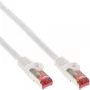 InLine Patch kabelis S/FTP PiMF Cat.6 250MHz PVC CCA baltas 0,3m