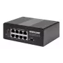 Intellinet 8 prievadų Gigabit Ethernet PoE+ pramoninis tinklo jungiklis