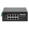 Intellinet 8 prievadų Gigabit Ethernet PoE+ pramoninis tinklo jungiklis