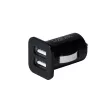 Automobilinis USB įkroviklis LogiLink PA0204 Universalus Juodas Cigaretiniam degtukui 12/24V 2.1A