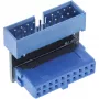InLine USB 3.0 vidinis adapteris, lizdas į kištuką, kampuotas į viršų, 33448O