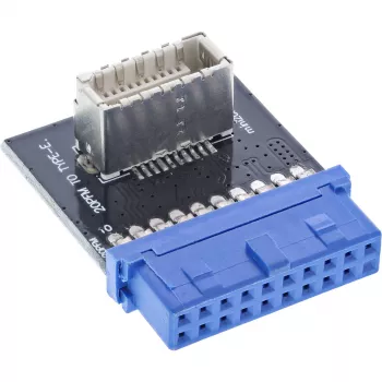 InLine USB 3.0 į USB 3.1 priekinio skydelio Key-B adapteris vidinis, daugiaspalvis
