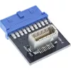 InLine USB 3.0 į USB 3.1 priekinio skydelio Key-B adapteris vidinis, daugiaspalvis