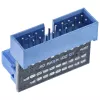 InLine USB 3.0 vidinis adapteris, patinas / patelė, jungtis nulenkta žemyn