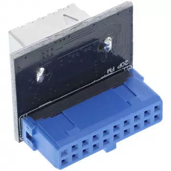 InLine USB 3.0 į USB 3.1 priekinio skydelio Key-B adapteris tiesus vidinis