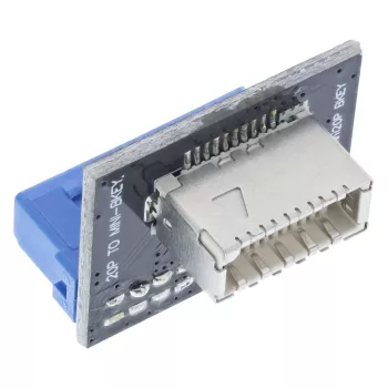 InLine USB 3.0 į USB 3.1 priekinio skydelio Key-B adapteris tiesus vidinis
