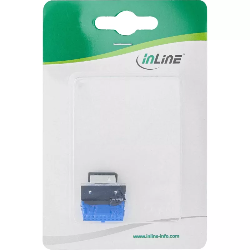 InLine USB 3.0 į USB 3.1 priekinio skydelio Key-B adapteris tiesus vidinis