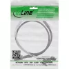 InLine SAS kabelis Mini SAS SFF8087 į 4x SATA tiesioginis OCR 0,5 m