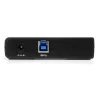 StarTech.com 4 prievadų juodas SuperSpeed USB 3.0 šakotuvas, USB 3.2 Gen 1 (3.1 Gen 1) Type-A, 5000 Mbit/s, juodas, su maitinimu, 5 V, 2 A