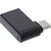 InLine USB 3.2 Gen.2 adapteris, USB-C (vyriškas) į USB-A (moteriškas) 90° kampu OTG