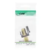 InLine 76202I Keystone montavimo adapteris, palydoviniam kabeliui, 2x F lizdai, juodas