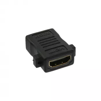 InLine HDMI montavimo adapteris HDMI A lizdas / lizdas, paauksuotas, 4K2K