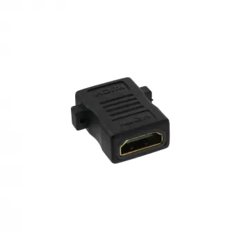 InLine HDMI montavimo adapteris HDMI A lizdas / lizdas, paauksuotas, 4K2K