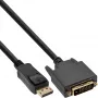 InLine DisplayPort į DVI keitiklio kabelis, juodas, 5m