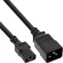 InLine maitinimo adapterio laidas, IEC-60320 C20 į C13, 3x1,5 mm², maks. 10 A, 3 m