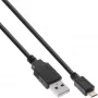 InLine Micro USB 2.0 greito įkrovimo laidas USB A / Micro-B, 1,8 m